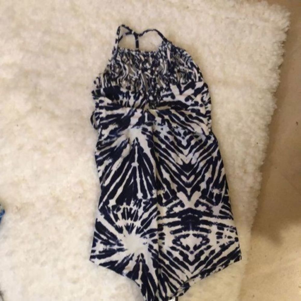 MIKOH moorea macrame one piece tie dye bathing suit - Picture 9 of 11